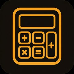 Accounting and tax icon