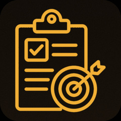 Personalized financial planning icon